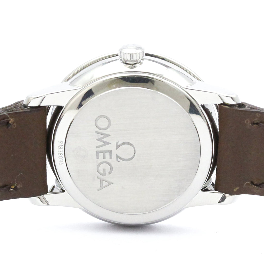 Pre-Owned OMEGA De Ville Prestige MOP Quartz Watch 424.10.24.60.05.001 Polished