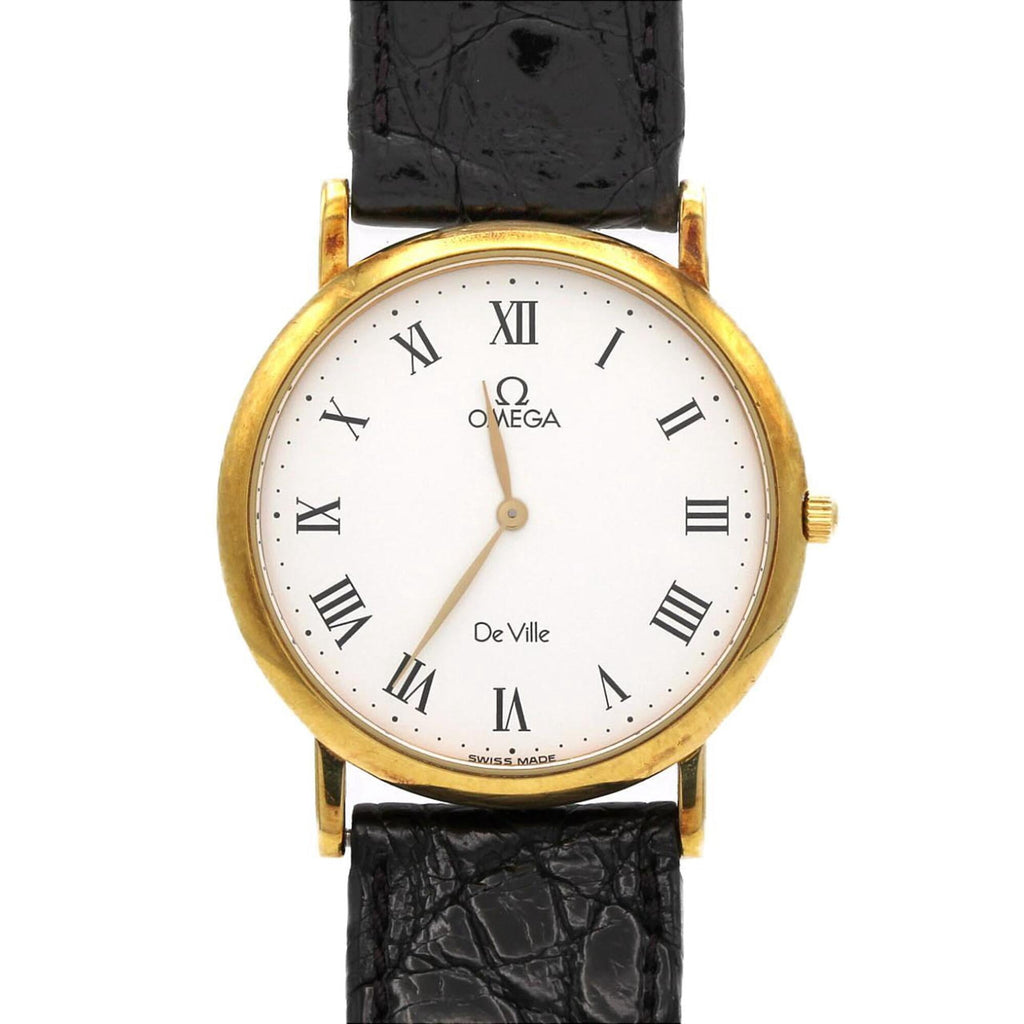Pre-Owned Omega De Ville YG 195.2378 Quartz Watch