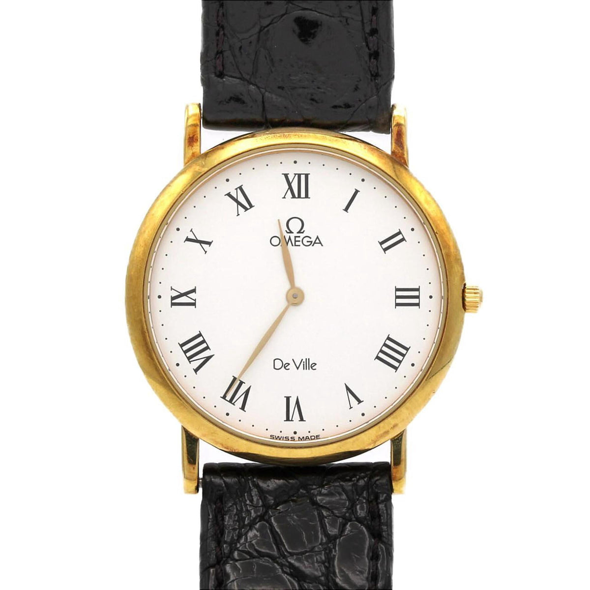 Pre-Owned Omega De Ville YG 195.2378 Quartz Watch