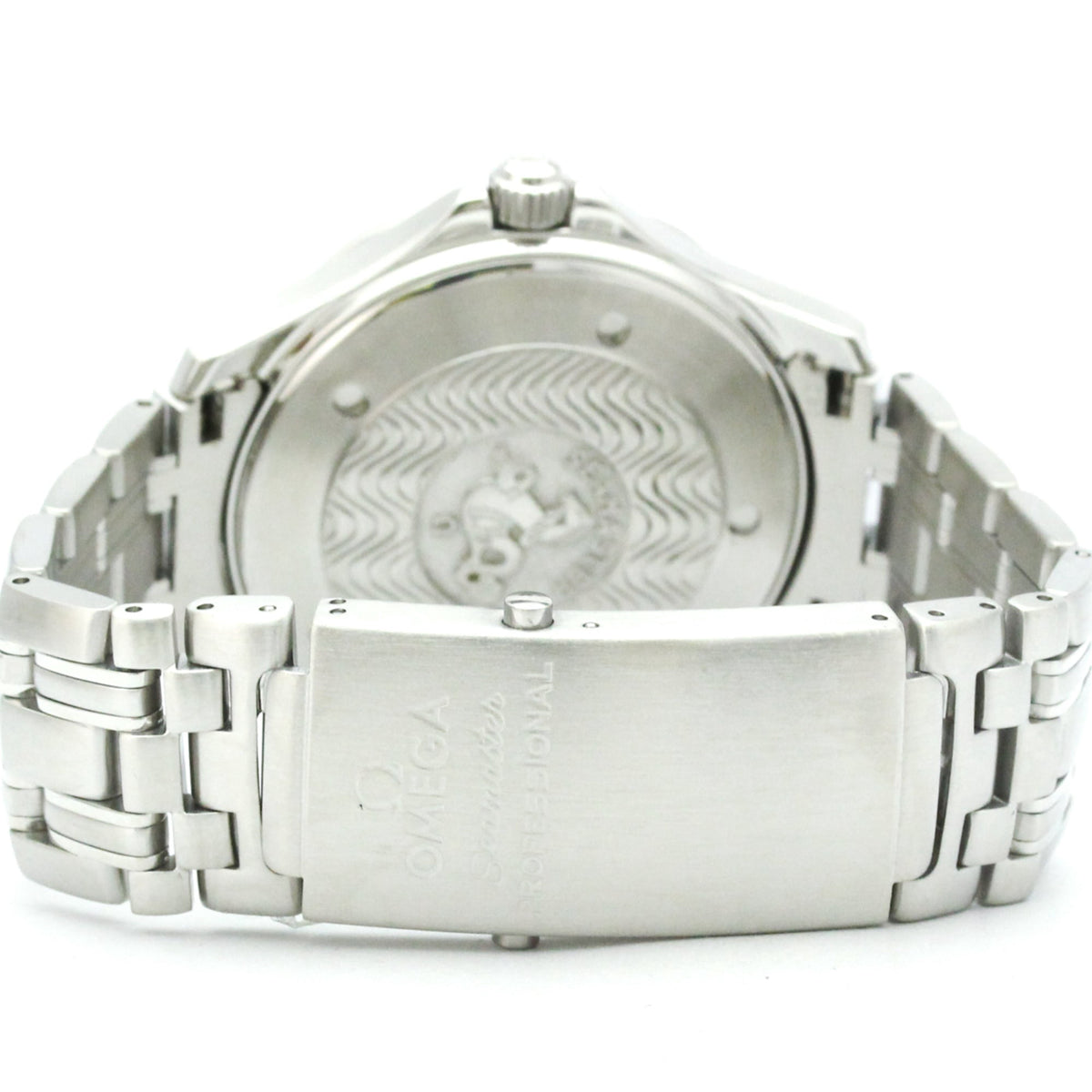 Pre-Owned OMEGA Seamaster Professional 300M Quartz Mens Watch 2542.80 Polished