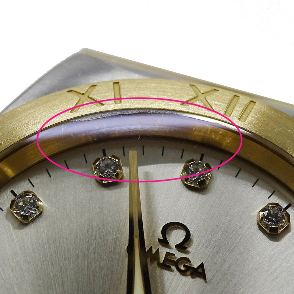Pre-Owned Omega Constellation 123.20.38.21.52.002 Men's Watch, Brand Name, 11P Diamonds,...