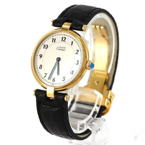 Pre-Owned Cartier Must VLC LM GP W1001754 Quartz Watch