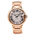 Pre-Owned Cartier Ballon Bleu W69004Z2 36MM White Dial With Rose Gold Bracelet