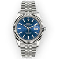 Pre-Owned Rolex Datejust 126334 41mm Blue Dial With Jubilee