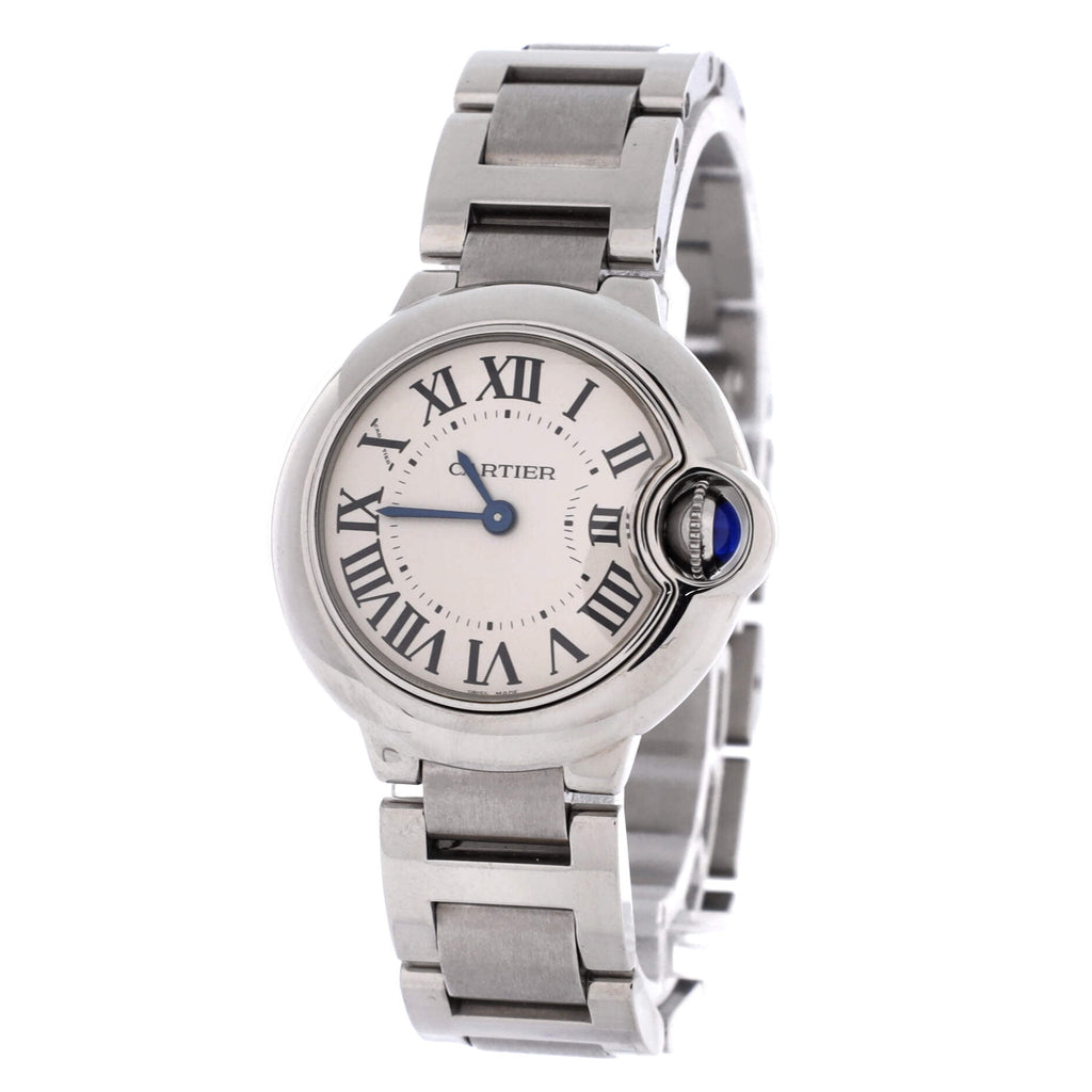 Pre-Owned Ballon Bleu de Cartier Quartz Watch Stainless Steel 28 By Rebag