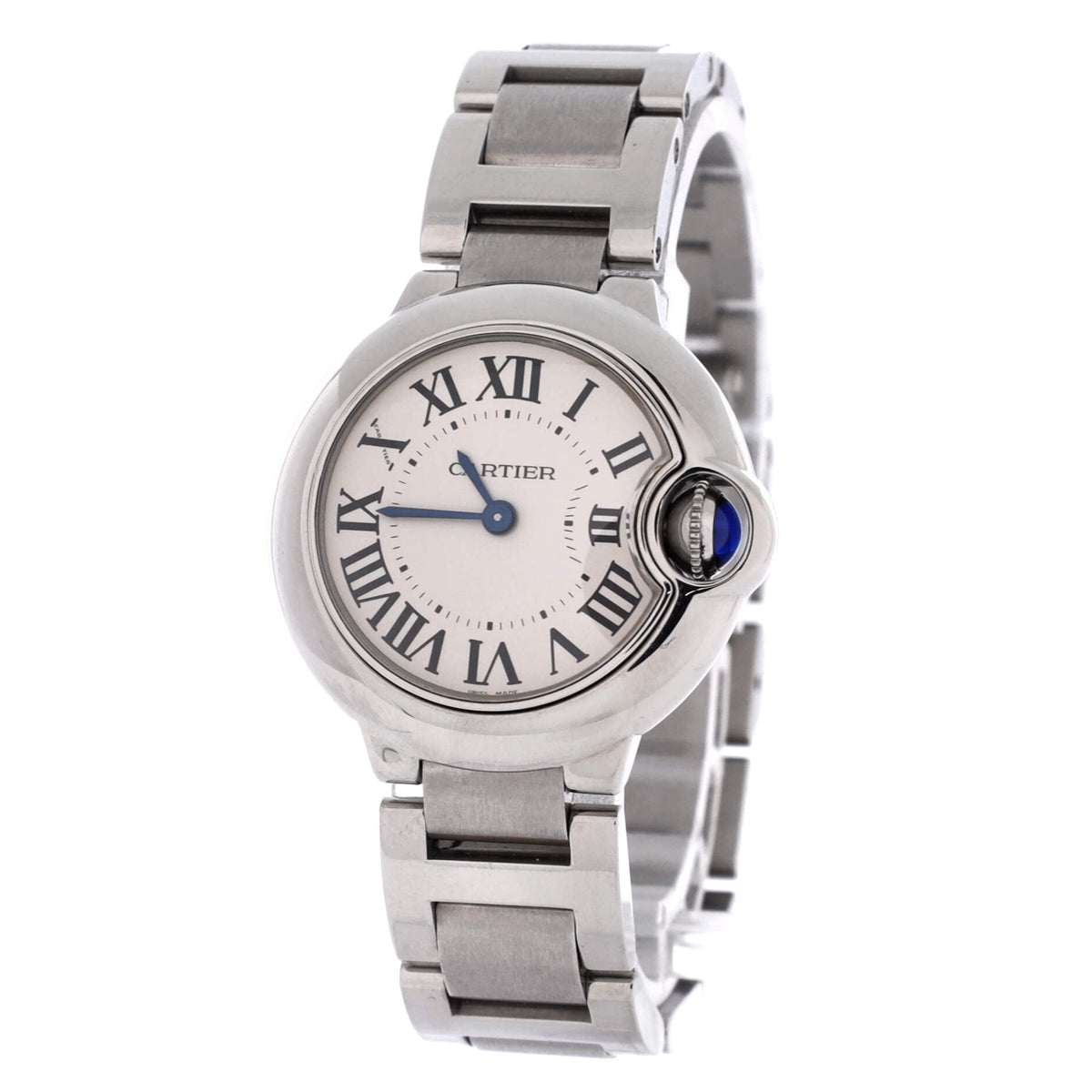 Pre-Owned Ballon Bleu de Cartier Quartz Watch Stainless Steel 28 By Rebag