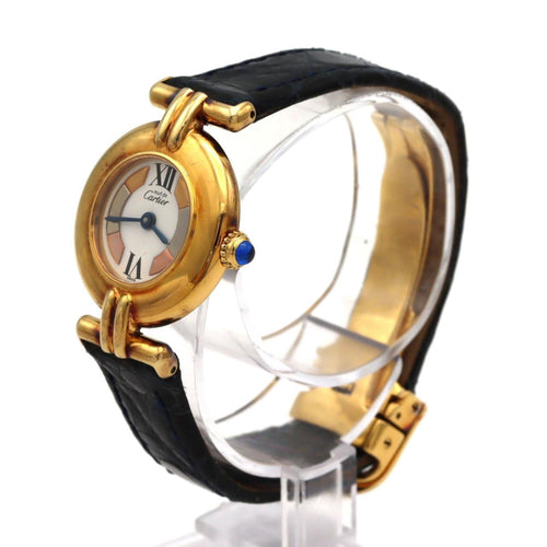 Pre-Owned Cartier Must Colisée SM GP W1006654 Quartz Watch