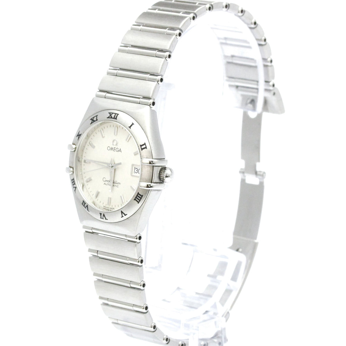 Pre-Owned OMEGA Constellation Steel Automatic Ladies Watch 1592.30 Polished