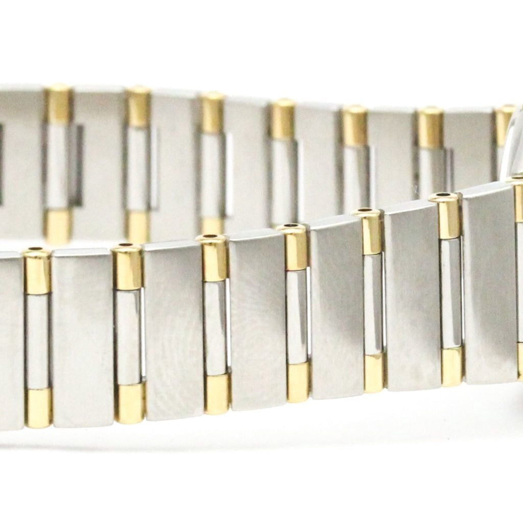 Pre-Owned OMEGA Constellation Diamond 18K Gold Steel Watch 1367.10 Polished