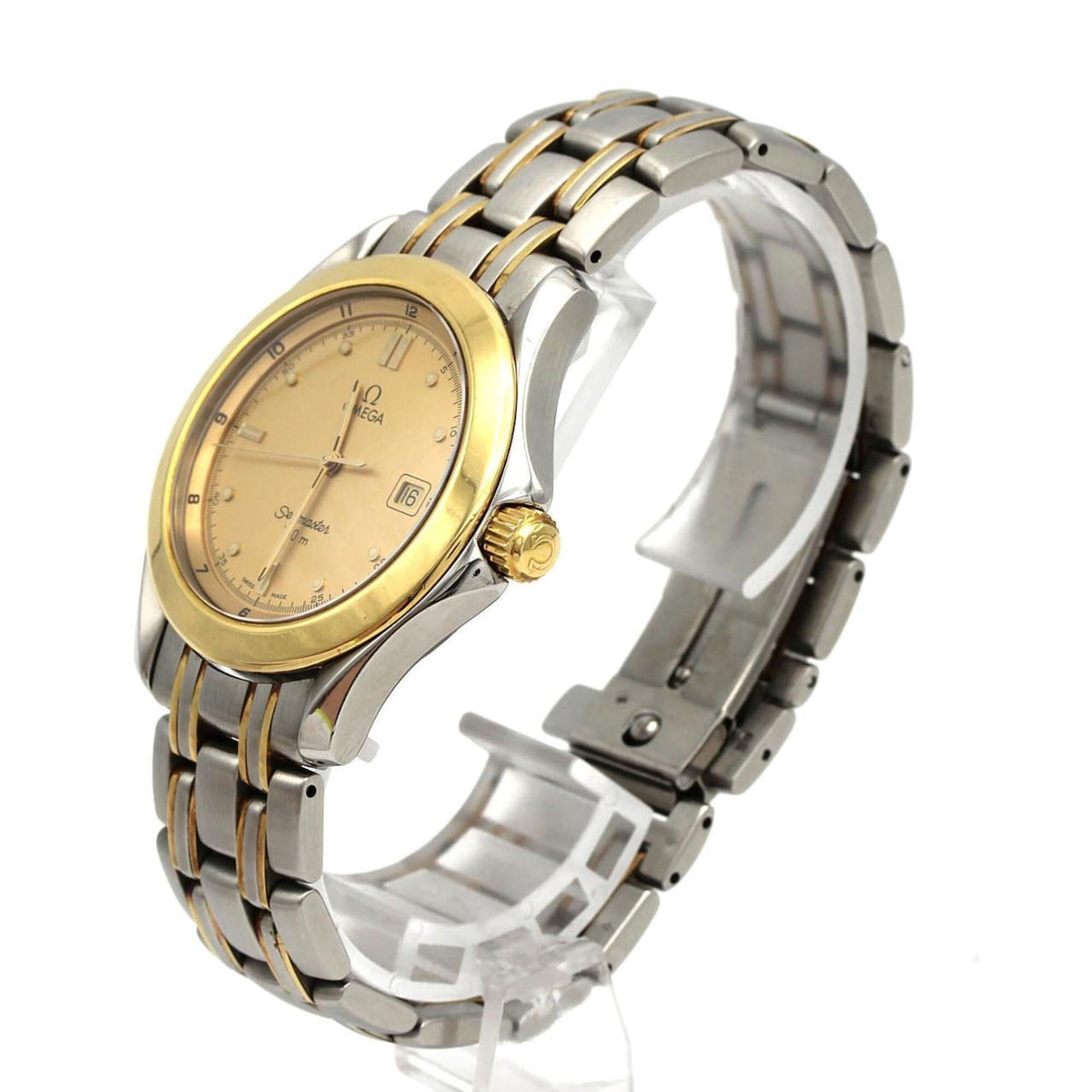 Pre-Owned Omega Seamaster 120 Two-Tone 2311.10 SSxYG Quartz Watch