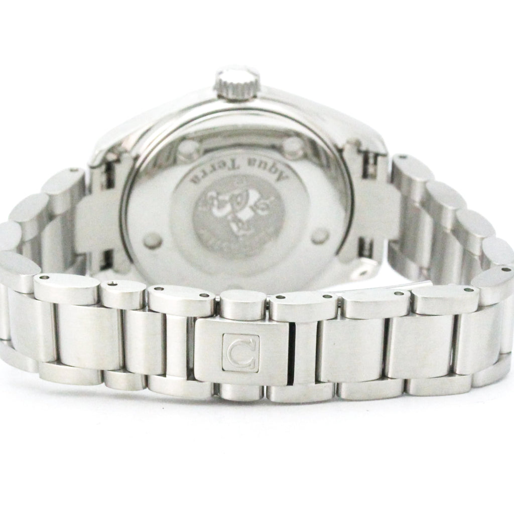 Pre-Owned OMEGA Seamaster Aqua Terra Quartz Ladies Watch 2577.80 Polished