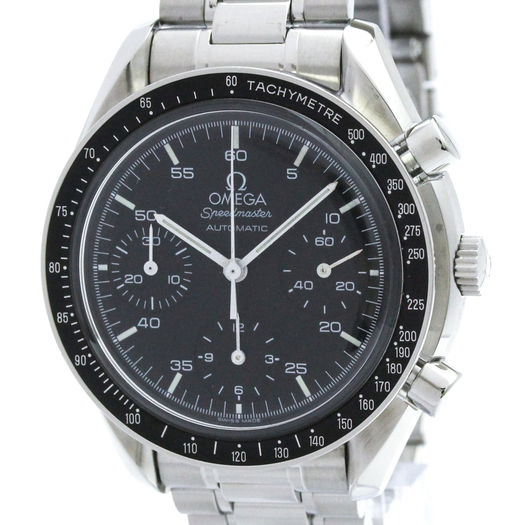 Pre-Owned OMEGA Speedmaster Automatic Steel Mens Watch 3510.50 Polished