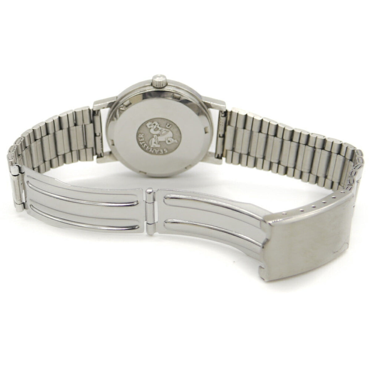 Pre-Owned OMEGA Seamaster manual winding watch silver dial (Fair)