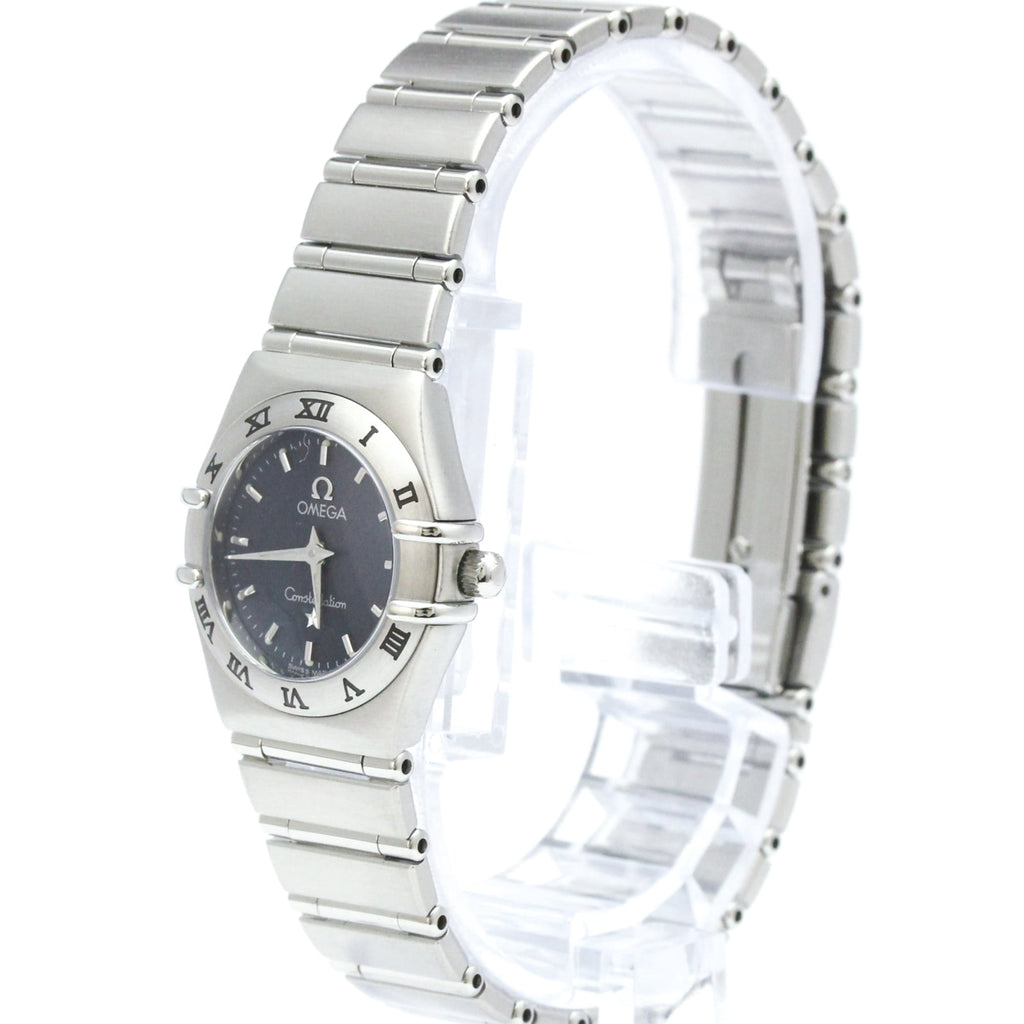Pre-Owned OMEGA Constellation Steel Quartz Ladies Watch 1562.40 Polished