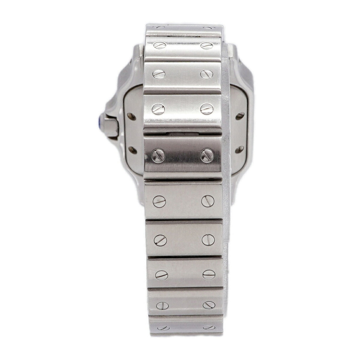 Pre-Owned Cartier Santos Galbee SM W20040D6 Silver Dial Women's Watch