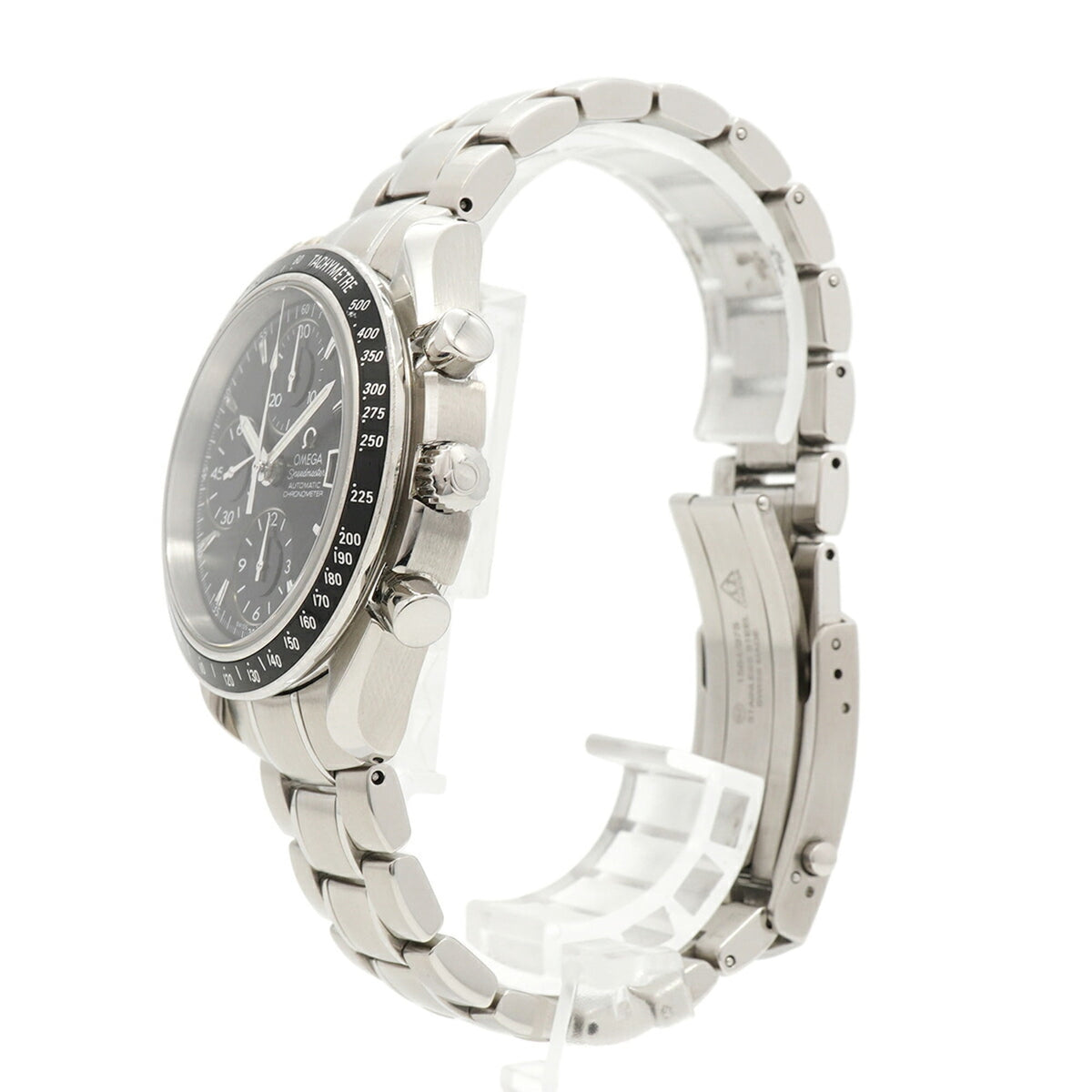 Pre-Owned Omega Speedmaster Date 3210.50 Black Dial Men's Watch