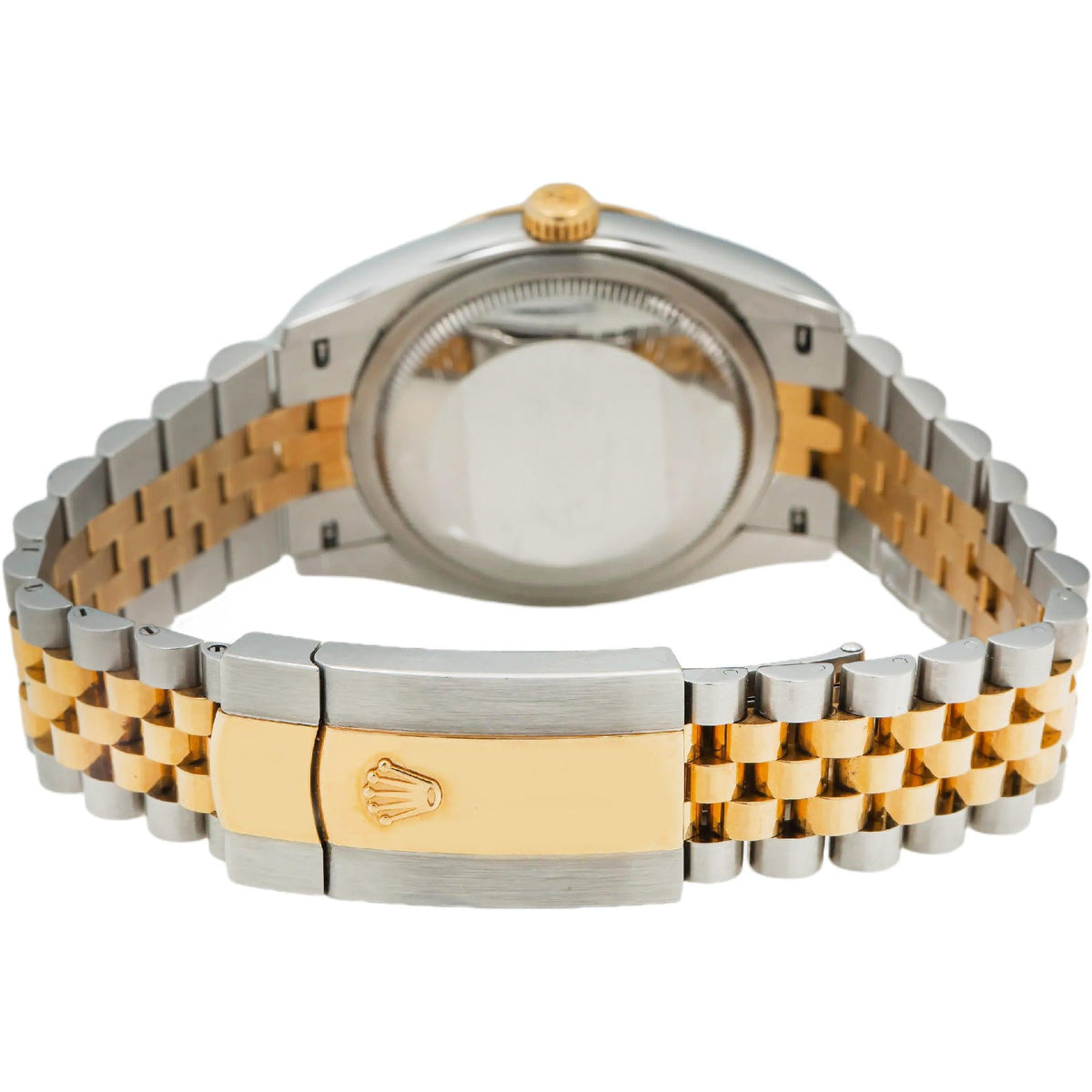Pre-Owned Rolex Datejust 36MM 126233 Champagne Diamond Dial Fluted Bezel Two Tone Yellow Gold Jubilee Bracelet