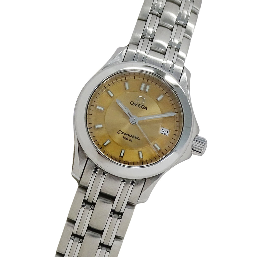 Pre-Owned Omega Seamaster 2581.62 Women's Watch, Brand Name, 120m Water Resistant, Date, Quartz...