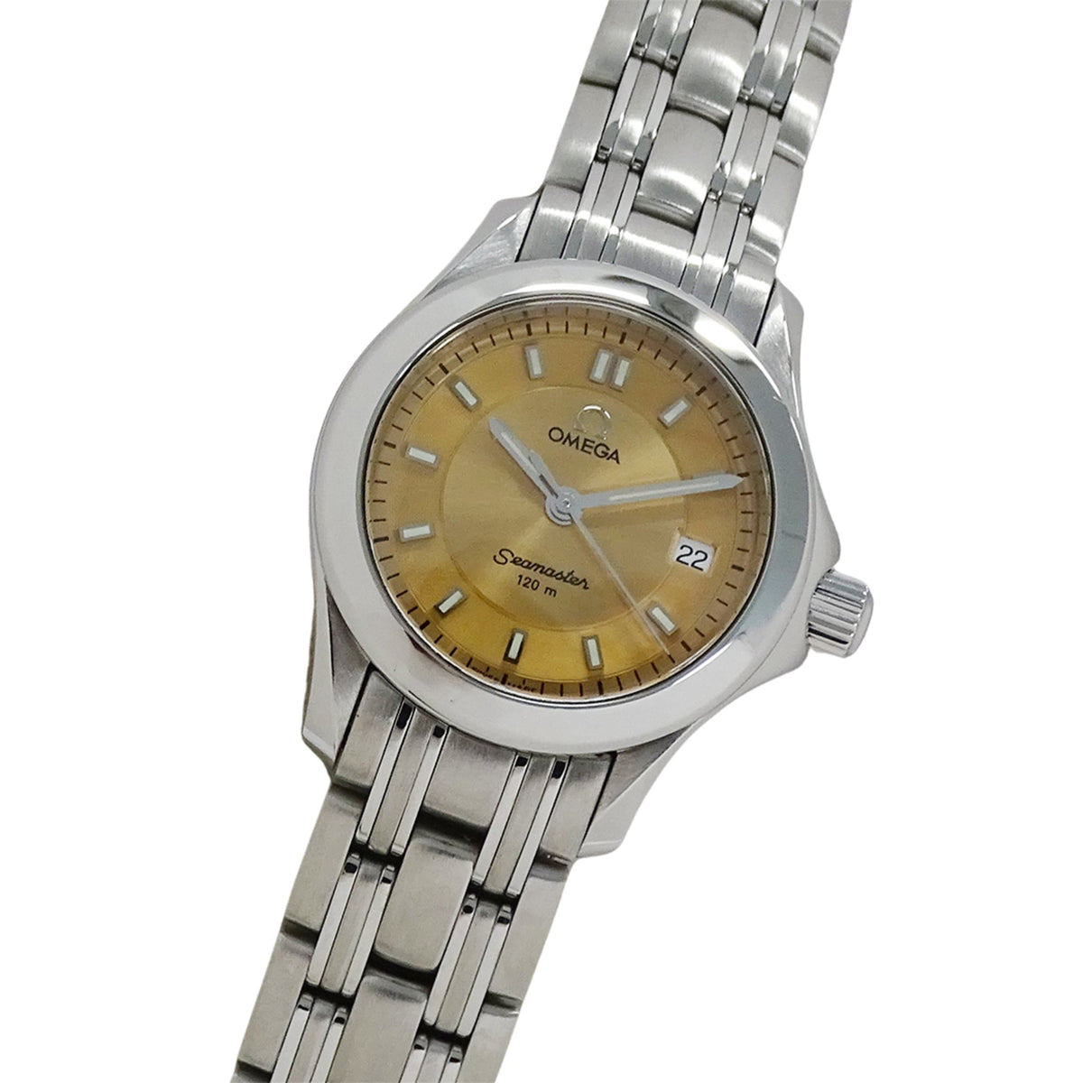 Pre-Owned Omega Seamaster 2581.62 Women's Watch, Brand Name, 120m Water Resistant, Date, Quartz...