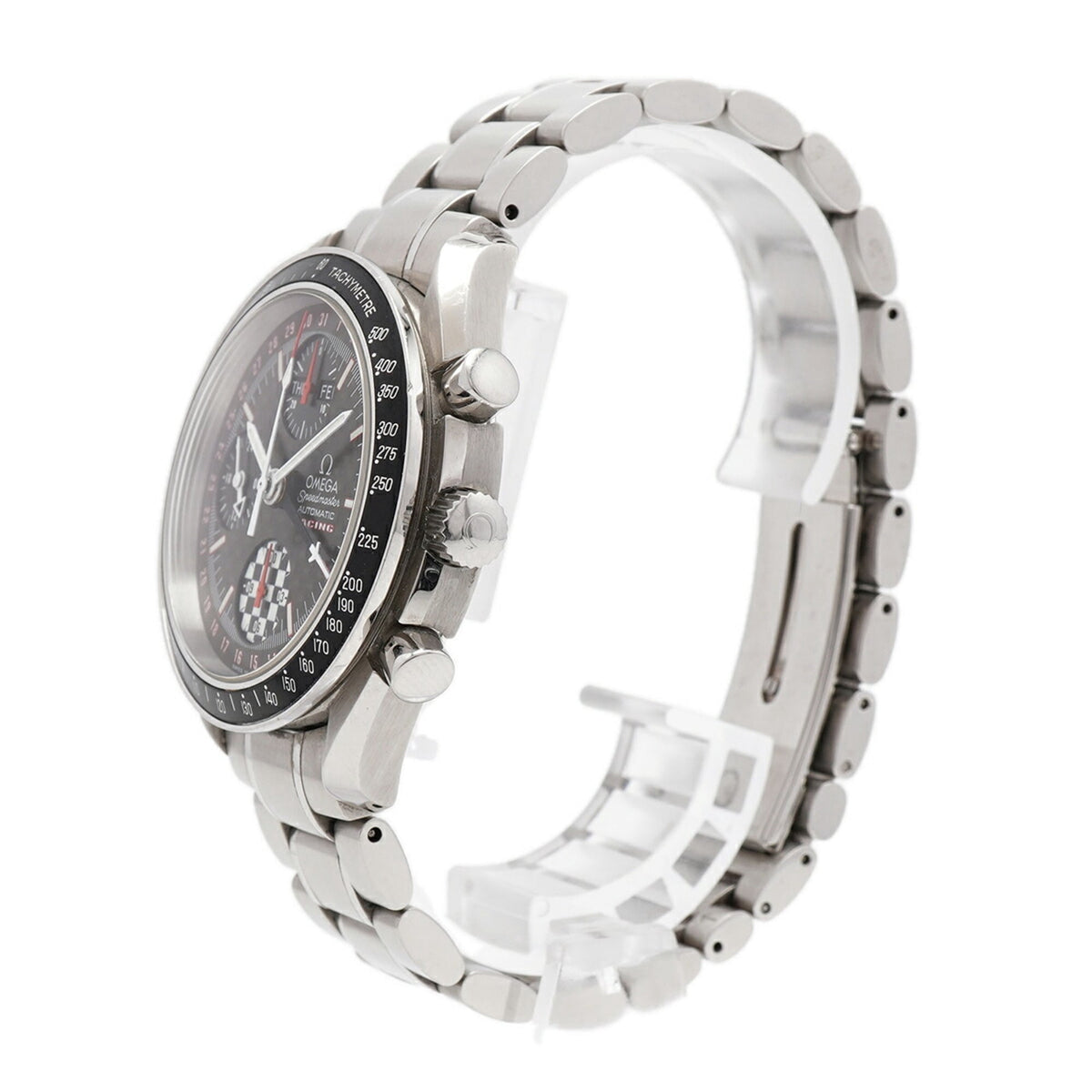 Pre-Owned Omega Speedmaster Racing Schumacher 3529.50 Black Dial Men's Watch