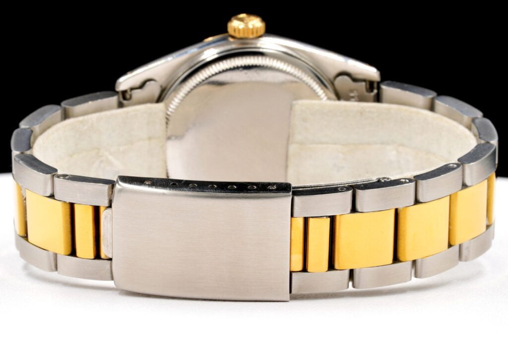 Pre-Owned Mens Rolex Two-Tone Yellow Gold and Stainless Steel Datejust Watch 1601