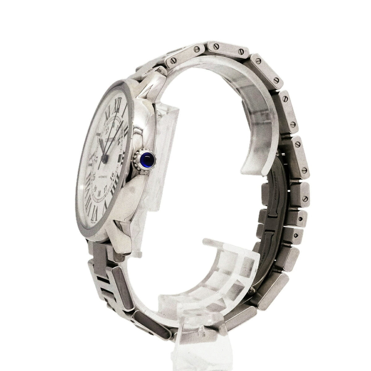 Pre-Owned Cartier Ronde Solo XL W6701011 Silver Dial Men's Watch