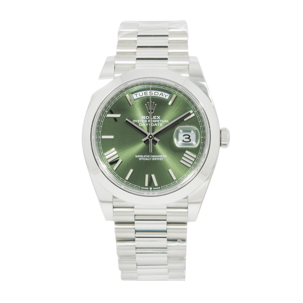 Pre-Owned Rolex Day-Date 40 – Ref. 228206 | Platinum | 40mm | President Bracelet