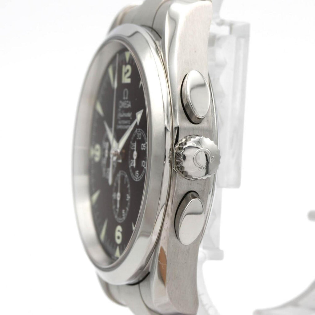 Pre-Owned Omega Railmaster Chronograph 2512.52 Stainless Steel Automatic Watch