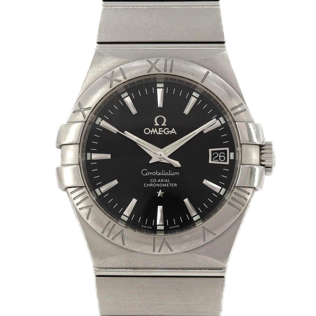Pre-Owned Omega Constellation Brushed 123.10.35.20.01.001 Stainless Steel Automatic Watch