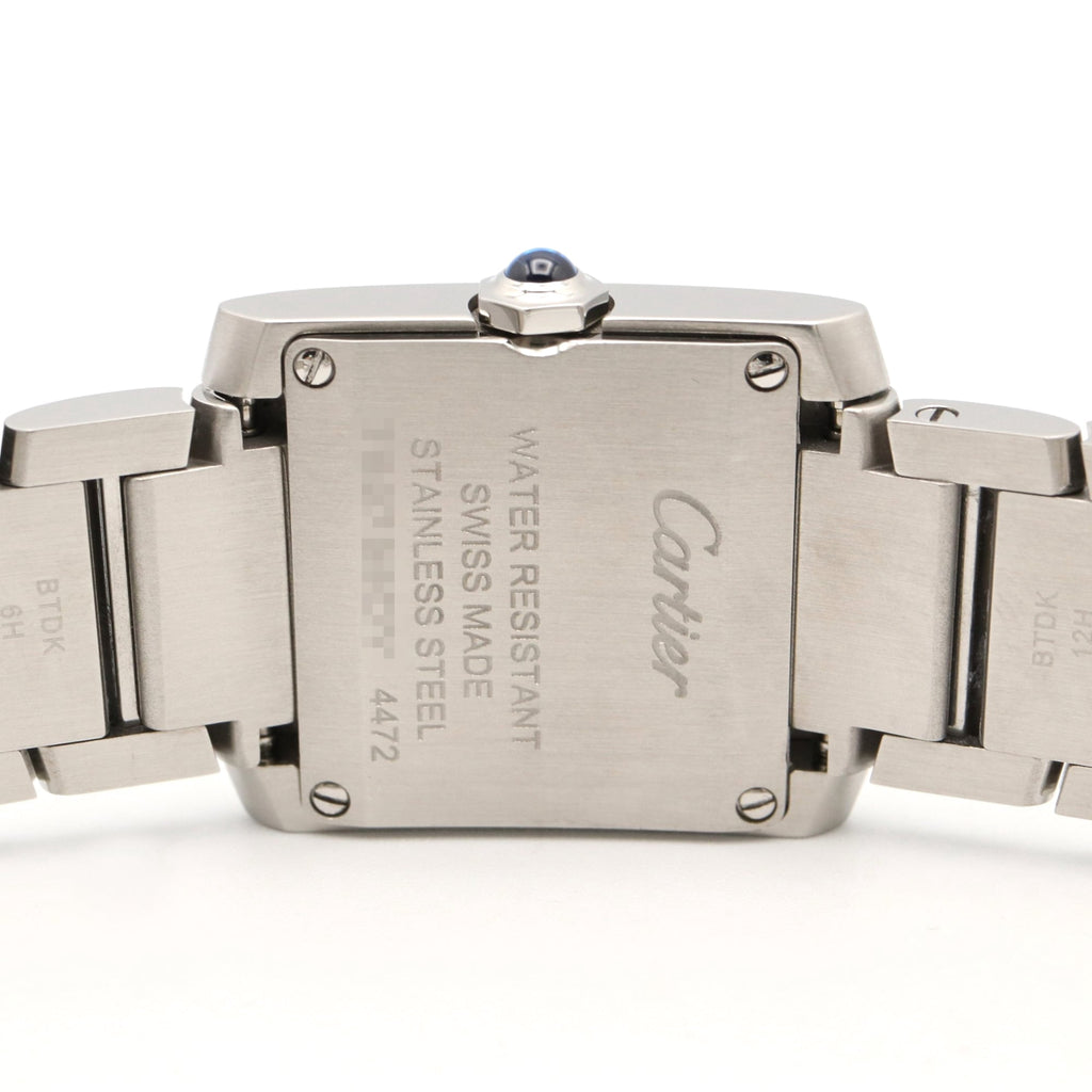 Pre-Owned Cartier Tank Française SM Watch, Stainless Steel, Ladies, Silver Tone, WSTA0065