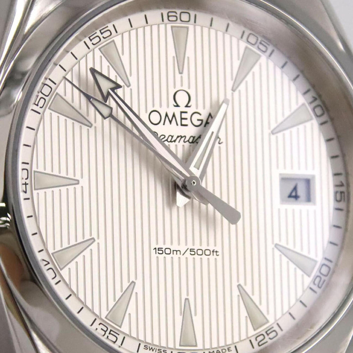 Pre-Owned Omega Seamaster Aqua Terra 231.10.39.60.02.001 Stainless Steel Quartz Watch