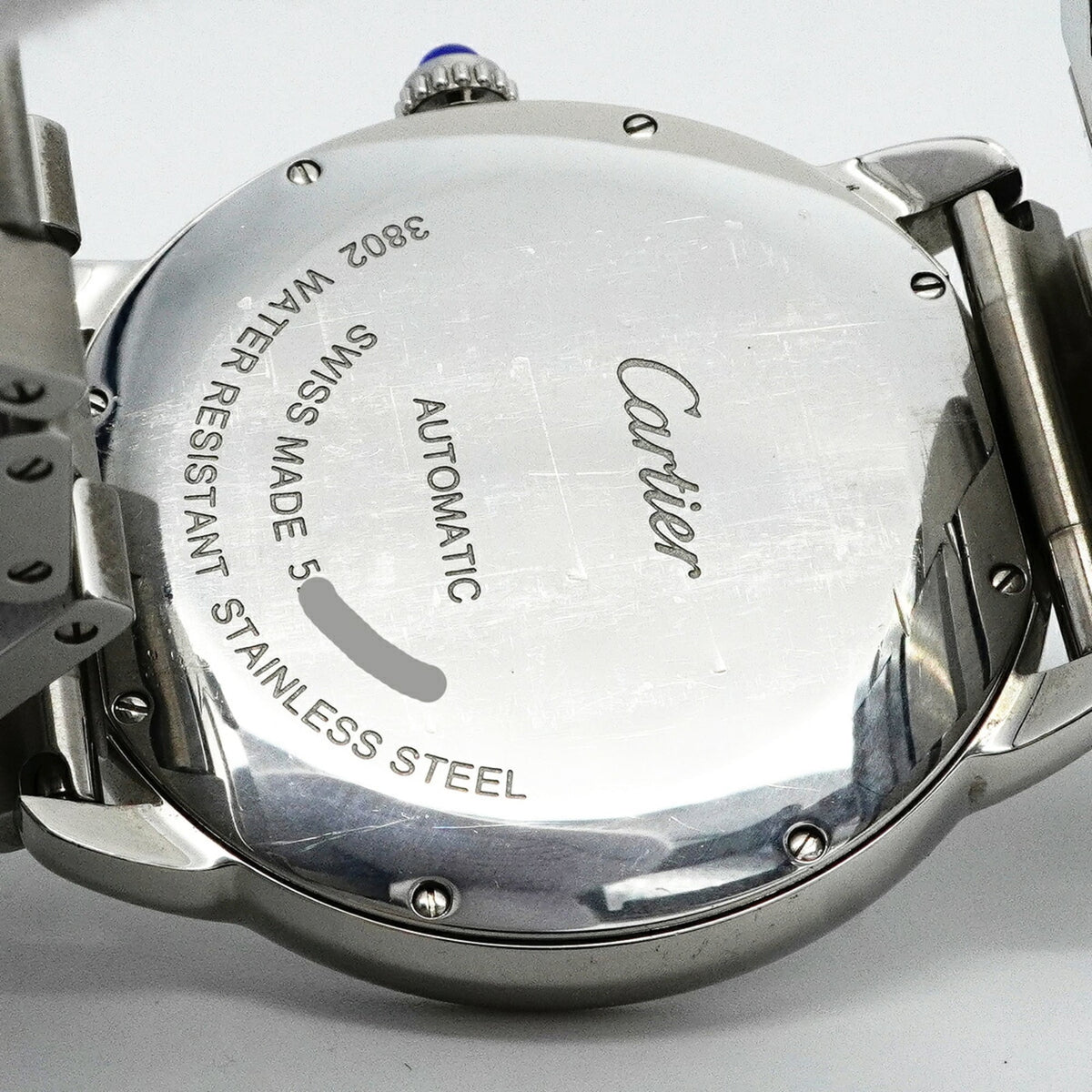 Pre-Owned Cartier Ronde Solo XL W6701011 Silver Dial Men's Watch