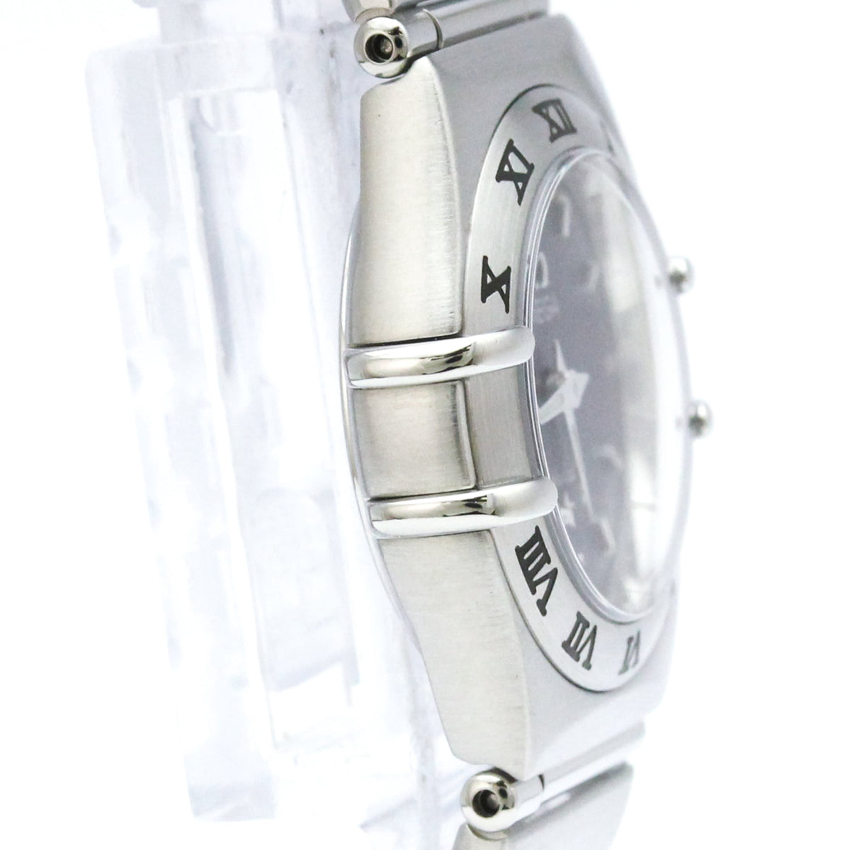 Pre-Owned OMEGA Constellation Steel Quartz Ladies Watch 1562.40 Polished