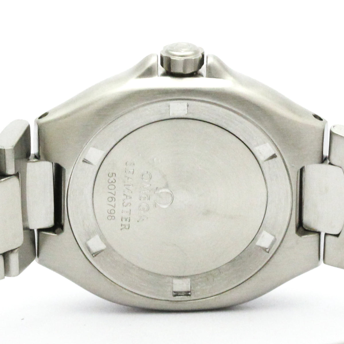 Pre-Owned OMEGA Seamaster Professional 200M Steel Quartz Ladies Watch 2880.50 Polished