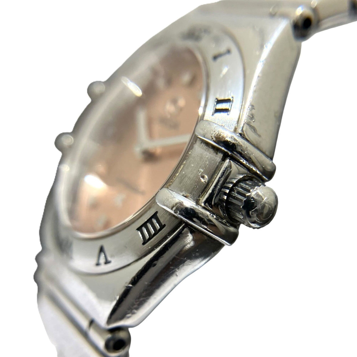 Pre-Owned Omega My Choice Mini Constellation Watch, Total Weight 43g, Stainless Steel, Quartz...
