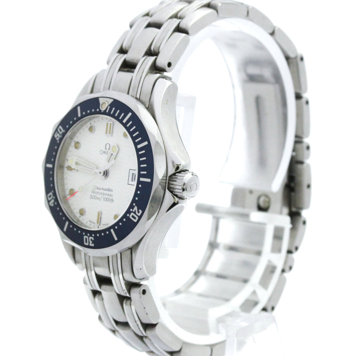 Pre-Owned OMEGA Seamaster Professional 300M Quartz Ladies Watch 2583.20 Polished