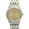 Pre-Owned OMEGA De Ville Prestige 4370.11.00 Women's Watch, Stainless Steel x 18K Yellow Gold,...