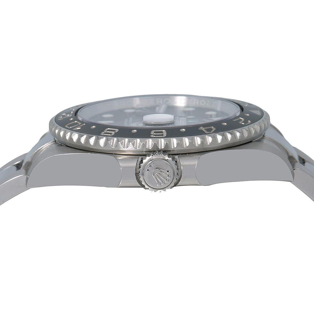 Pre-Owned Rolex GMT-Master II 40MM 116710LN Black Dial Black Ceramic Bezel Stainless Steel Oyster Bracelet