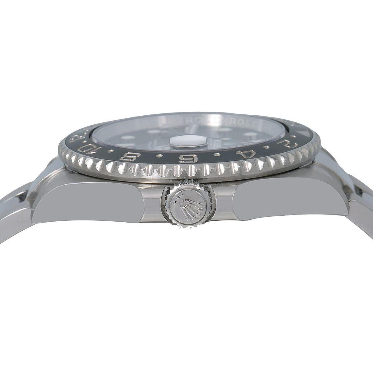 Pre-Owned Rolex GMT-Master II 40MM 116710LN Black Dial Black Ceramic Bezel Stainless Steel Oyster Bracelet