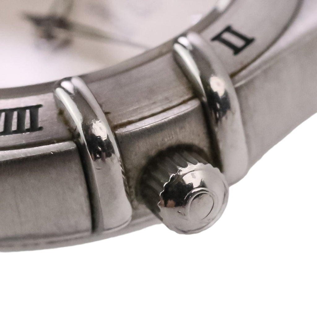 Pre-Owned OMEGA Constellation Quartz Watch 1562.30 White Dial Silver Color Women's