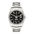 Pre-Owned Rolex Sky-Dweller 326934 42MM Black Dial With Stainless Steel Oyster Bracelet