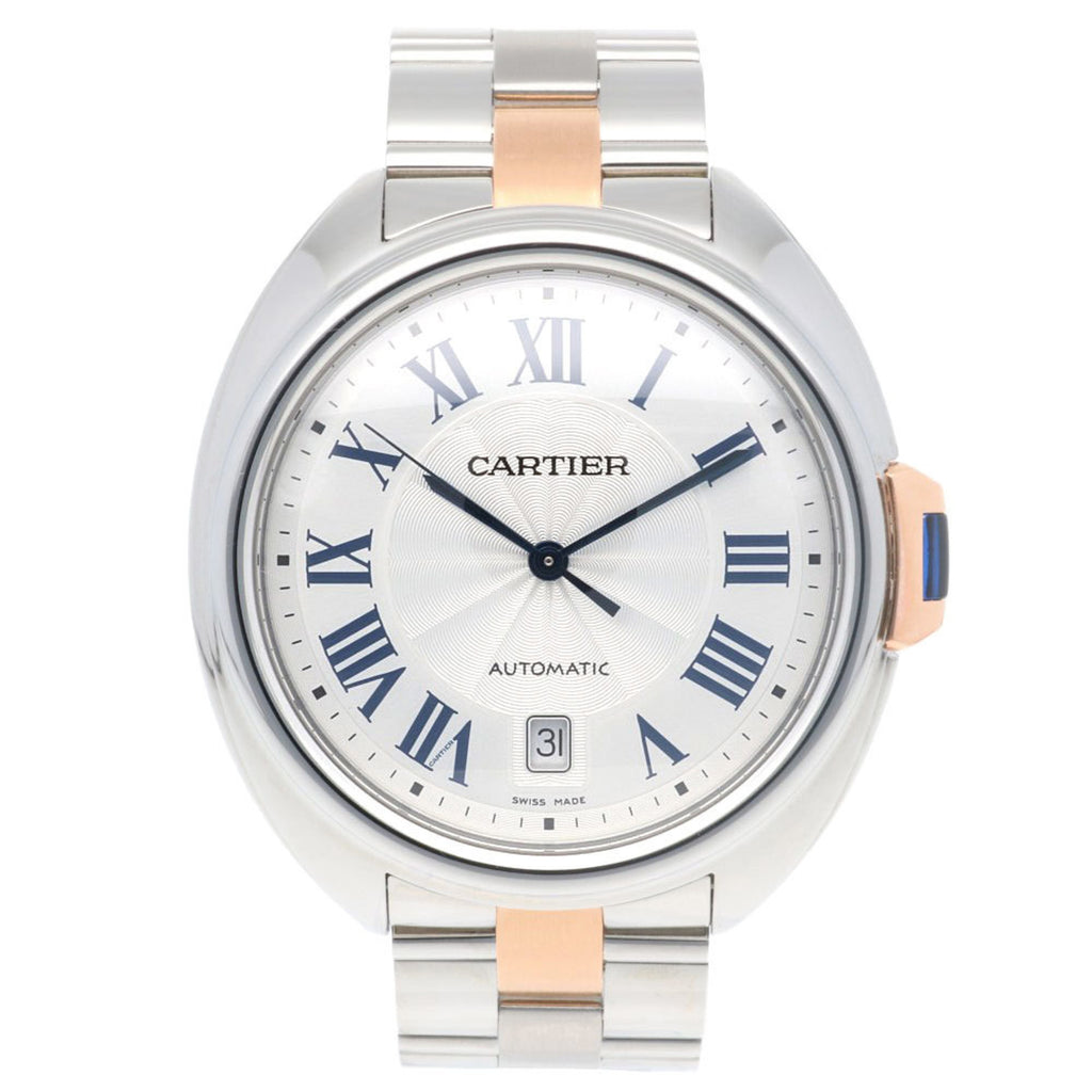 Pre-Owned Cartier Clé de Watch Stainless Steel 3850 Automatic Men's CARTIER... (Good)