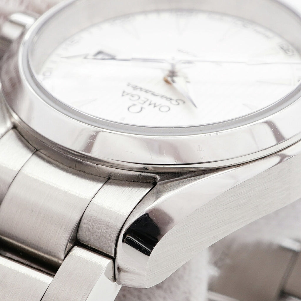 Pre-Owned Omega Seamaster Aqua Terra 231.10.30.60.02.001 Silver Dial Women's Watch