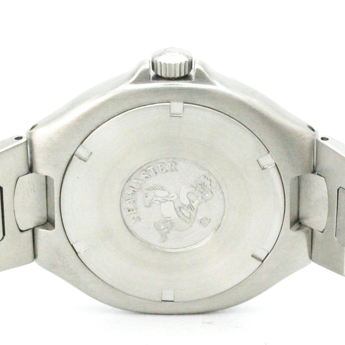 Pre-Owned OMEGA Seamaster Professional 200M Quartz Mens Watch 2850.50 Polished