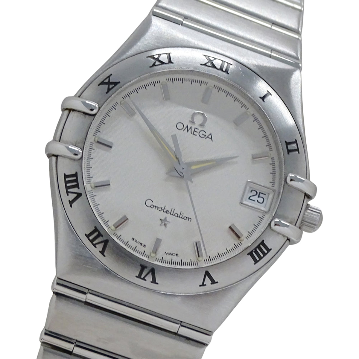 Pre-Owned Omega Constellation 1512.30 Men's Watch, Brand Name, Date, Quartz, Stainless Steel...