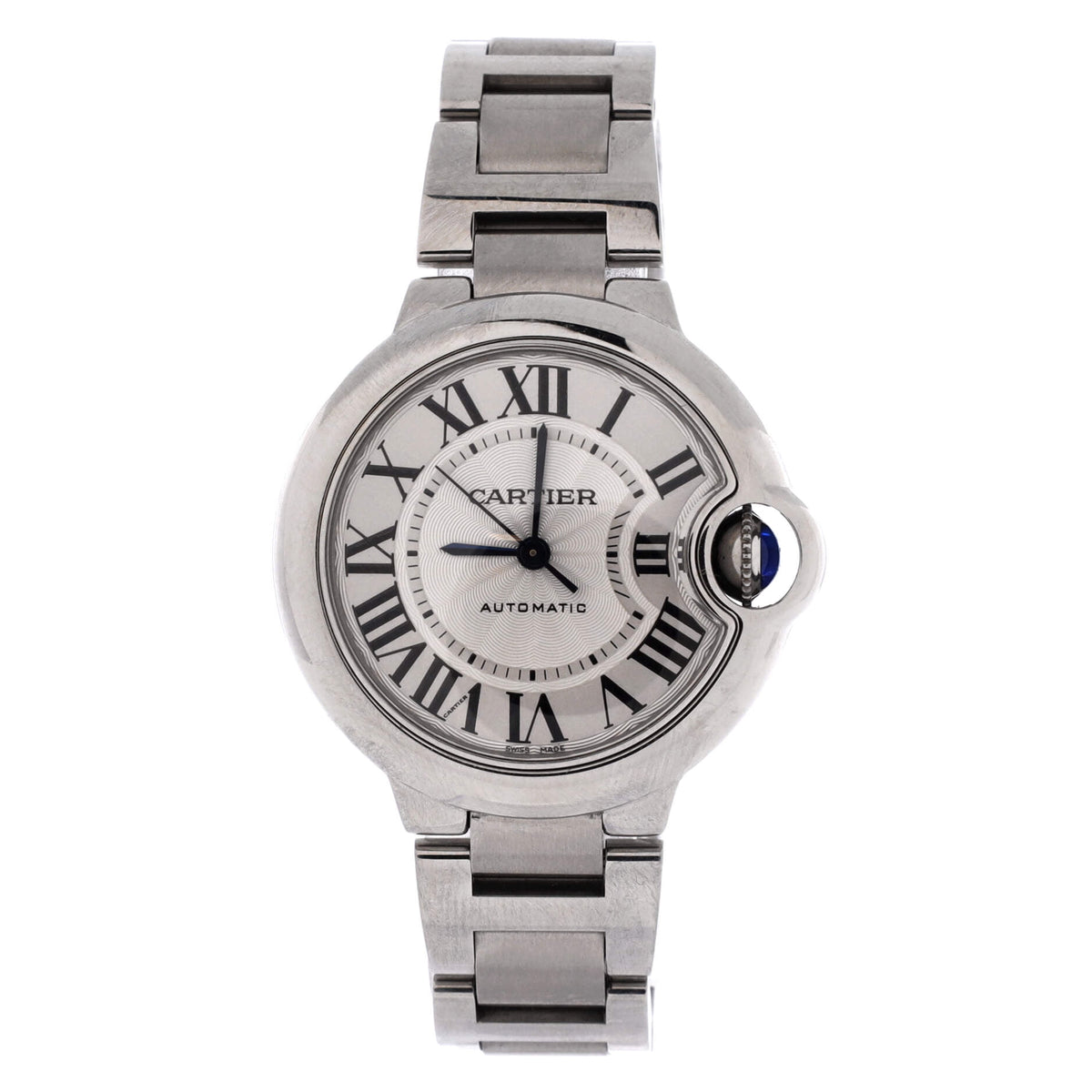 Pre-Owned Ballon Bleu de Cartier Automatic Watch Stainless Steel 33 By Rebag