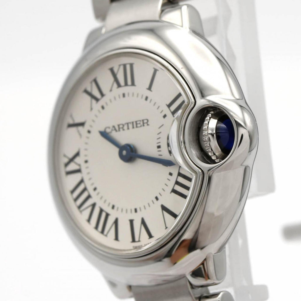 Pre-Owned Cartier Ballon Bleu SM W69010Z4 SS Quartz Watch