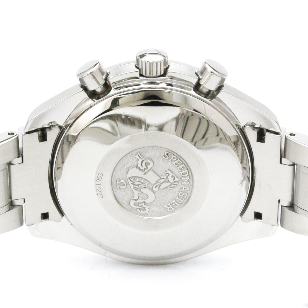 Pre-Owned OMEGA Speedmaster Mark 40Steel Automatic Mens Watch 3520.50 Polished