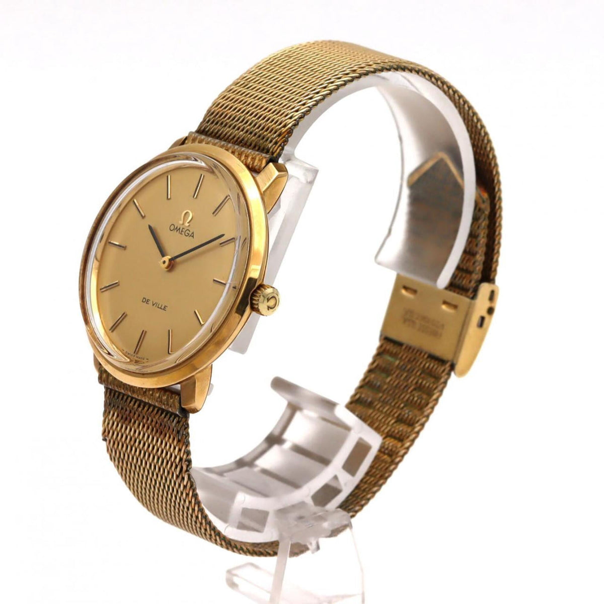 Pre-Owned Omega De Ville GP Watch, Manual Winding