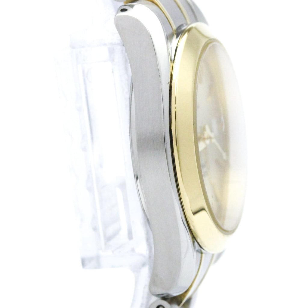 Pre-Owned OMEGA Seamaster Aqua Terra 18K Gold Steel Ladies Watch 2377.30 Polished